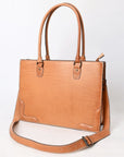 American Darling Adbg1394 Briefcase Genuine Leather Women Bag Western Handbag Purse