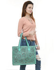 ADBGZ787 Tote Genuine Western Leather Women Bag