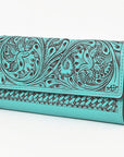 ADBGZ790B American Darling WALLET Hand Tooled Genuine Leather women bag western handbag purse