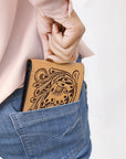 American Darling ADBGZ791A Hand Tooled Genuine Leather Women Bag Western Handbag Purse