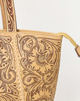American Darling ADBGZ792A Hand Tooled Genuine Leather Women Bag Western Handbag Purse