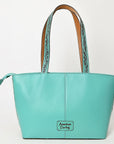 ADBGZ792B American Darling TOTE Hand Tooled Genuine Leather women bag western handbag purse