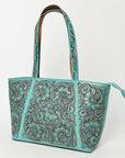 ADBGZ792B American Darling TOTE Hand Tooled Genuine Leather women bag western handbag purse