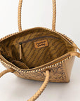 American Darling ADBGZ794A Hand Tooled Genuine Leather Women Bag Western Handbag Purse