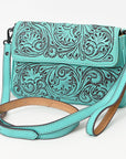 ADBGZ796B American Darling CROSS BODY I Hand Tooled Genuine Leather women bag western handbag purse