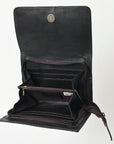 ADBGZ797B American Darling CLUTCH Hand Tooled Genuine Leather women bag western handbag purse
