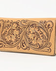 American Darling ADBGZ798A Clutch Hand Tooled Genuine Leather Women Bag Western Handbag Purse