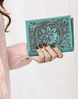 ADBGZ799B American Darling WALLET Hand Tooled Genuine Leather women bag western handbag purse