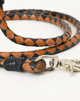 HILASON Western Dog Heavy Duty Leash American Genuine Leather Rope