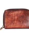 Never Mind Nmbgm146C Wallet Vintage Handmade Genuine Cowhide Leather Women Bag Western Handbag Purse