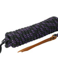 25 ft. Hilason Western Horse Adjustble Nylon Rope With Latigo Ends