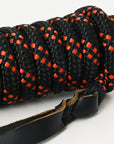 25 ft. Hilason Western Horse Adjustble Nylon Rope With Latigo Ends