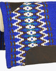 HILASON 32x32 In Western Horse Saddle Wool Blanket Pad Fur Padding