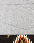 HILASON 34x36 In Western Horse Saddle Blanket Wool Pad Blue