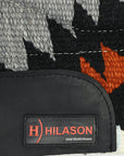 HILASON 34x36 In Western Horse Saddle Blanket Wool Pad Blue