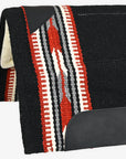 HILASON 32x32 In Western Horse Saddle Wool Blanket Pad Fur Padding