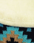 HILASON 32x32 In Western Horse Saddle Wool Blanket Pad Fur Padding