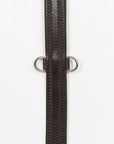 HILASON Western Horse Genuine Leather Hand Tooled Headstall Breast Collar Brown