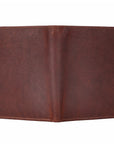 BAR H EQUINE Genuine Leather Hand Carved Rodeo Bifold Wallet For Men Women