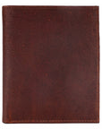 BAR H EQUINE Genuine Leather Hand Carved Rodeo Bifold Wallet For Men Women