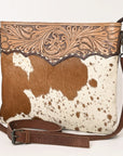Ohlay Bags OHG129 Cross Body I Hand Tooled Hair-On Genuine Leather Women Bag Western Handbag Purse
