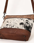 OHLAY OHG132 HOBO Hand Tooled Hair-on Genuine Leather women bag western handbag purse