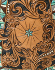 American Darling Sling Hand Tooled Saddle Blanket Genuine Leather women bag western handbag purse