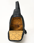 American Darling Sling Hand Tooled Saddle Blanket Genuine Leather women bag western handbag purse