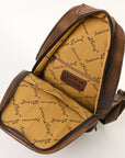 American Darling Sling Hand Tooled Saddle Blanket Genuine Leather women bag western handbag purse