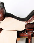 Western Horse Saddle American Leather Ranch Roping Cowboy Hilason