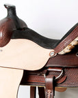 Western Horse Saddle American Leather Ranch Roping Cowboy Hilason