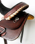 Western Horse Saddle American Leather Ranch Roping Cowboy Hilason