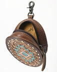 American Darling ADBG1411 Hand Tooled Genuine Leather women bag western handbag purse