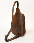 American Darling Cross Body Hand Tooled Genuine Leather women bag western handbag purse