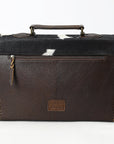 American Darling Adbgm377 Briefcase Hair-On Genuine Leather Women Bag Western Handbag Purse