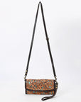 American Darling Hand Tooled Genuine Leather Wallet Bag