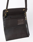 American Darling Hand Tooled Genuine Leather Wallet Bag