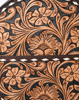 American Darling Canteen Beautifully Hand Tooled Genuine Leather women bag western handbag purse