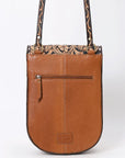 American Darling Adbga522 Cross Body I Hand Tooled Genuine Leather Women Bag Western Handbag Purse