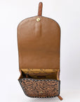 American Darling Adbga522 Cross Body I Hand Tooled Genuine Leather Women Bag Western Handbag Purse