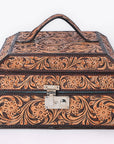 American Darling Jewelry Case Hand Tooled Genuine Leather women bag western handbag purse