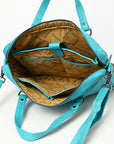 American Darling Briefcase Genuine Leather Women Bag Western Handbag Purse