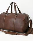 American Darling Duffel Full Grain Genuine Leather Western Women Bag | Handbag Duffle Weekend Travel Bags for