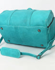 American Darling Duffel Full Grain Genuine Leather Western Women Bag | Handbag Duffle Weekend Travel Bags for