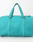American Darling Duffel Full Grain Genuine Leather Western Women Bag | Handbag Duffle Weekend Travel Bags for