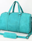 American Darling Duffel Full Grain Genuine Leather Western Women Bag | Handbag Duffle Weekend Travel Bags for