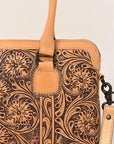American Darling ADBGZ801 Hand Tooled Genuine Leather women bag western handbag purse
