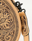 ADBGZ809 American Darling CANTEEN Hand Tooled Genuine Leather women bag western handbag purse