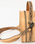 ADBGZ809 American Darling CANTEEN Hand Tooled Genuine Leather women bag western handbag purse