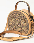 ADBGZ809 American Darling CANTEEN Hand Tooled Genuine Leather women bag western handbag purse
